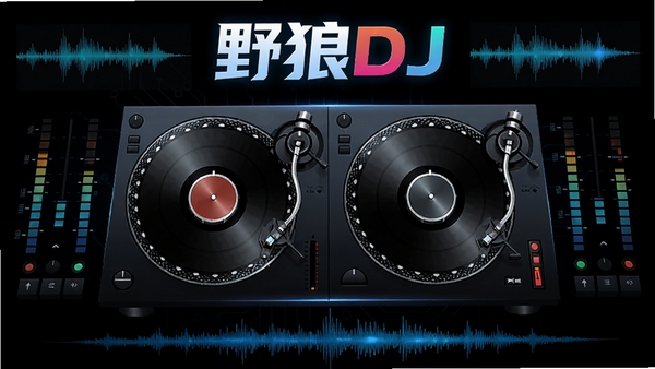 Ұ��DJ���ֺ�������չʾͼ����ɫ�Ƽ��б���������Ϊ˫��������ת�̣���Χ���ƾ������벨��ͼ��������������ͻ����������logo