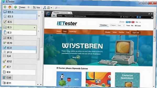 IETester�������棬���Ϊ�������ǩ������ʾIE5.5��IE11�����ǩ���Ҳ���ʾ��Ӧ��ҳ����Ⱦ�����ɫ���������Ա�������