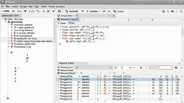 һ��IETester���ÿ����߹��ߵĽ�ͼ����ʾDOM����JavaScript����̨�����������б������沼������������׼ȷ��ͻ������Թ��ܵ�ʵ���ԡ�
