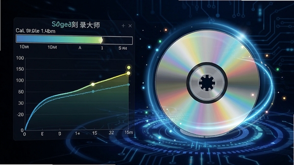 ����CD��¼��ʦ���ٿ�¼���̶�������ʾ��¼���Ⱥ��ٶ����ߣ�����Ϊ�Ƽ��й�Ч������ͼ����ת��ͻ����Ч�ȶ������ܡ�