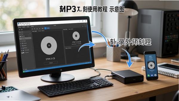 MP3 CD ��¼��ʦʹ�ý̳�ʾ��ͼ��չʾ�������ƶ��豸�������ù����Ŀ�¼�������������������������������ע��ȷ������Ϊ����̨������������Ȼ�����дʵ