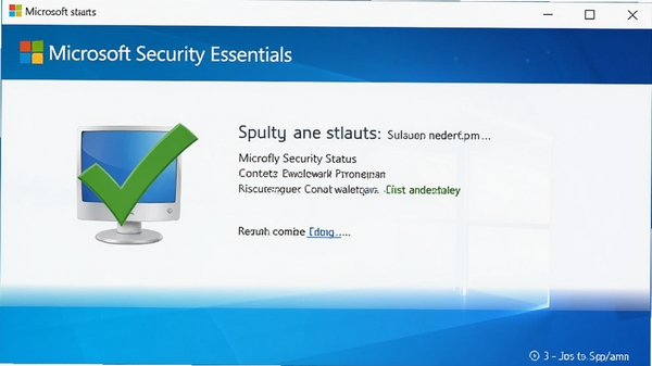 Microsoft Security Essentials�����ͼ����������ʾ��ɫ�Թ��͵���״̬������ִ���Windows���