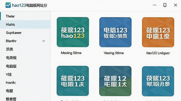 hao123���԰���ַ���ർ�����棬�������б����Ҳ���վͼ�꣬��ƽ����ƣ��߷ֱ���