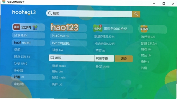 hao123���԰��������ͼ��չʾ������ַ������������ִ������ɫ������