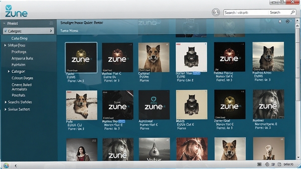 Zune ���԰�ý���������棬չʾר��������ͼ�����������ɸѡ��������ǿ�����������Ϳ��ٲ��ҹ���