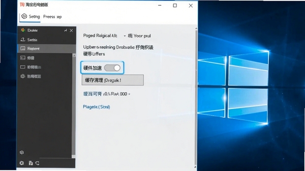 �Ա��ֵ��԰����ý��棬ͻ����ʾӲ�����ٿ��غͻ���������ť������Windows������ô���