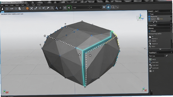 3D MAX����ν�ģ���̣���ʾ�༭���㡢�ߺ��棬������ʾ�����͵��ǹ��ߣ���������