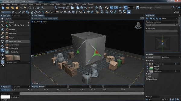 3D MAX���������ͼ����ʾ��ģ�����ʡ������Ⱥ��Ĺ���ģ�飬����Ϊ��ɫ�Ƽ��з��ͻ��������רҵ�Ժ�ǿ������