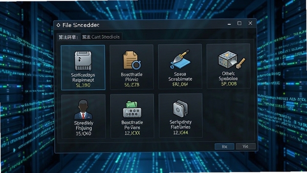 File Shredder�����㷨ѡ����棬չʾ���ַ����㷨ѡ�����Ϊ�Ƽ���������