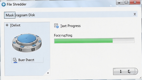 File Shredder�����������������棬��ʾ����ѡ����������ȣ����ֱ������