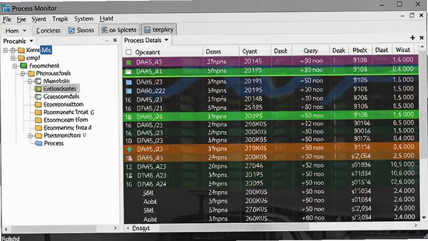 Process Monitor������ʵʱ���ϵͳ���̻�������������Ҳ���ϸ�¼��б�����ɫ������ʾ�ؼ��������������רҵ���