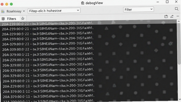 DebugView�������ͼ��չʾʵʱ�����ĵ�����־�б��������˹��ܣ�������ˬ����־ʱ������������������Ϣ�����ɼ������רҵ���