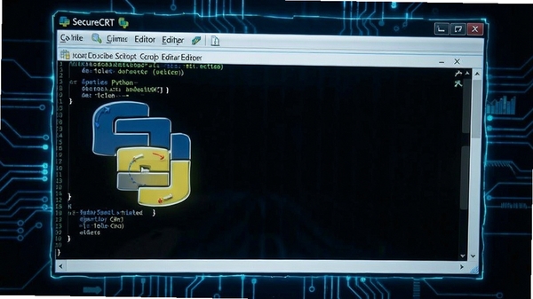 SecureCRT�ű��༭������ʾPython����Ƭ�Σ�����Ϊ�����д��ڣ��Ƽ���ʮ��