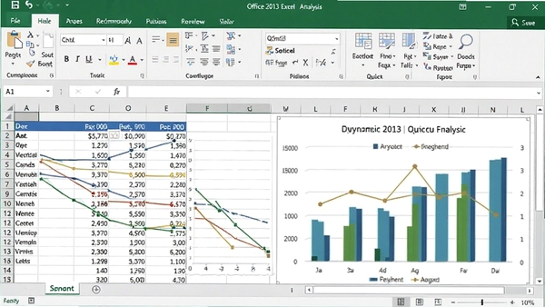 Office 2013 Excel���ݷ������棬չʾͼ���Ƽ��������书�ܣ����ݱ����붯̬ͼ������
