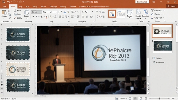 PowerPoint 2013��ʾ�ĸ�༭���棬������������ģ�����ƹ��ߣ�����Ϊ��ʾ���������רҵ����