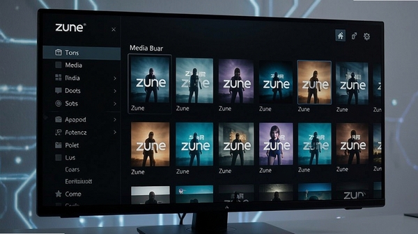 Zune��������չʾ����ɫ���⣬ý��������������������ͼ���ִ�����Ƽ��н��