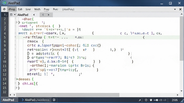 չʾAkelPad�༭Python����ʱ���﷨����Ч������ɫ�ؼ������۵���ͷ�����ɼ�