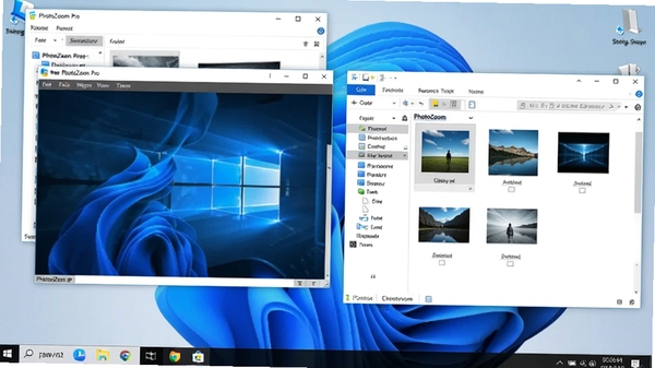 һ��չʾPhotoZoom Pro������Windows�����ϵĽ�ͼ����������ʾ������ڣ������������������Դ�������е�ͼƬ�ļ�������Ϊ����ĵ������棬ͻ�������ȶ�����״̬