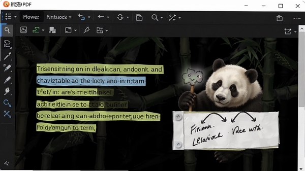 ��èPDF�Ķ�����ע�������������ı����ǩʾ��