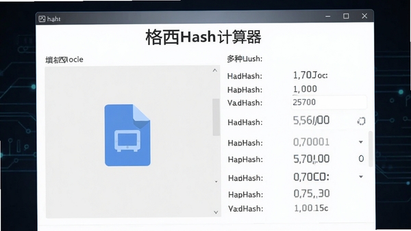 ����Hash�������������ͼ����ʾ�ļ���ק����Ͷ��ֹ�ϣ�㷨������������������������Ϊ��ɫ�Ƽ����ͻ���������ơ�����Hash��������