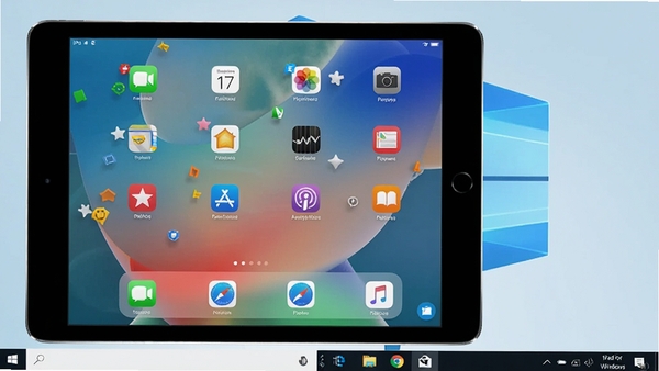 һ�Ÿ����iPad for Windows�������н����ͼ�������iPadģ�ⴰ��չʾ����Ļͼ�꣬�Ҳ���Windowsϵͳ���������������������ɫ�����ޣ�ͻ����ƽ̨�ںϸС�