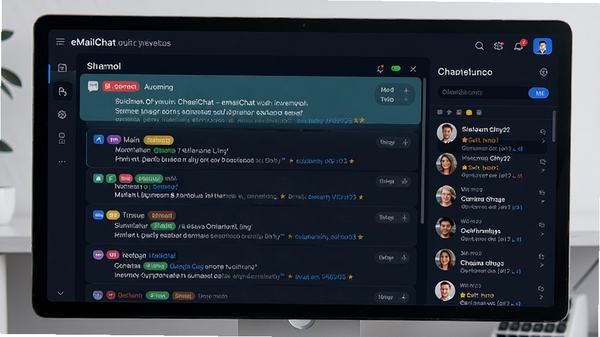 eMailChat���ܷ��๦�ܽ��棬�ʼ����Զ����ϲ�ɫ��ǩ����Ҫ�ʼ��ö���ʾ�������б������ȼ��������ָ�Ч������������