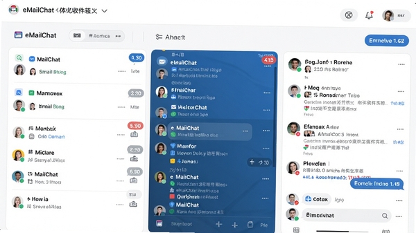 չʾeMailChatһ�廯�ռ�����棬��������˻�������Ự������ͬһҳ�棬������δ�������Ǳ꣬����ɾ�����