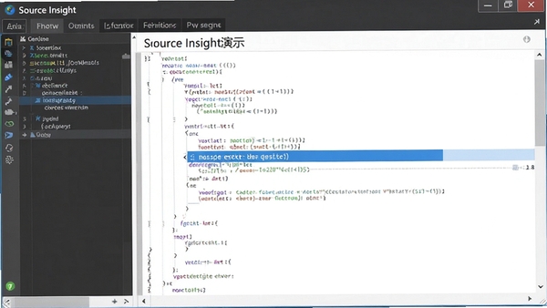 Source Insight ���뵼��������ʾ����ת����������