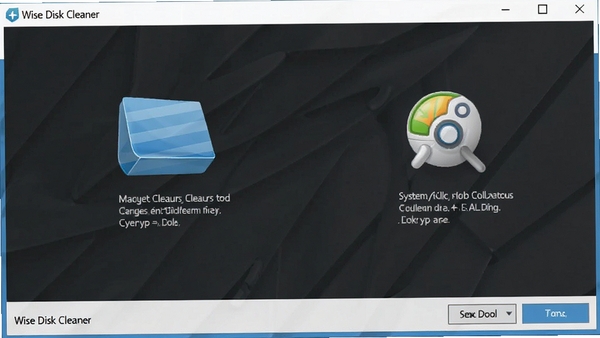 Wise Disk Cleaner�������ͼ��չʾ����������ϵͳ�Ż��ĺ��Ĺ��ܣ�����������