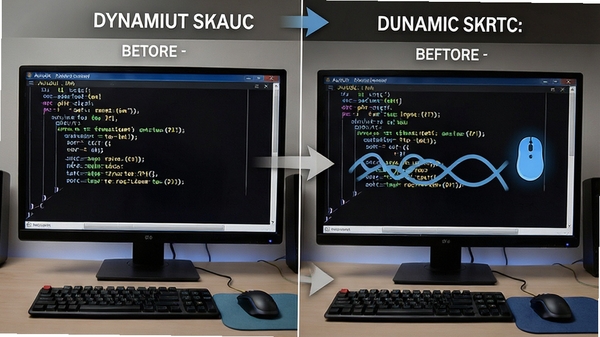 AutoIt ģ������������Ķ�̬��ʾͼ�������ű�����ǰ��Աȣ�ͻ���Զ���Ч��