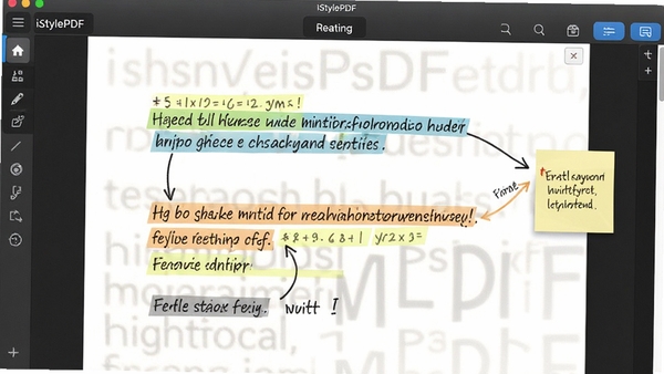 iStylePDF������PDF�Ķ����棬��ʾ�����ͱ�ǩ��עЧ��