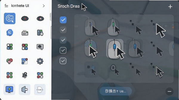Fresh UI ͼ�������ָ������ҳ�棬����б���ʾ����ϵͳͼ�꣬�Ҳ�չʾ���ָ����ʽԤ�����û��ɹ�ѡ�滻����������������ֱ�ۣ��ʺϽ̳���ͼ