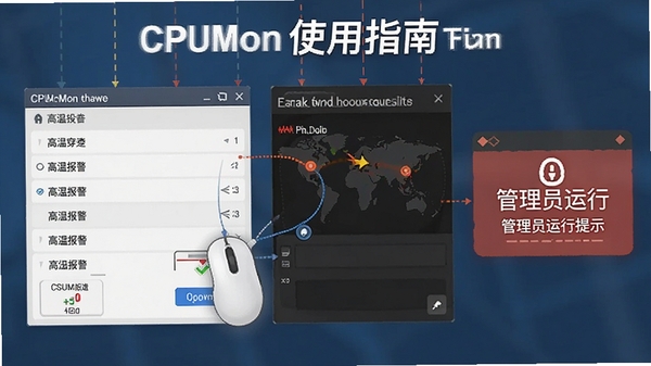 CPUMonʹ��ָ��ʾ��ͼ��չʾ��괩͸�����±��������ý��棬ͬʱ��������Ա������ʾ�������������׶���