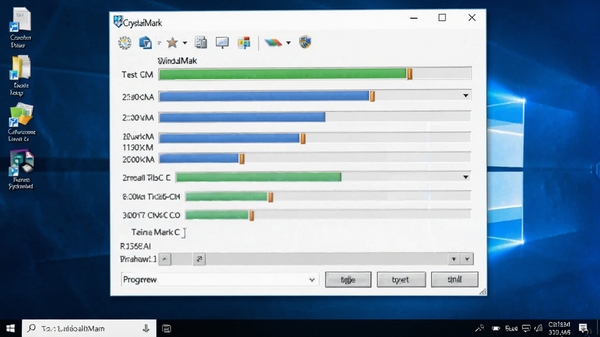һ��CrystalMark����������Windows 10ϵͳ�ϵĽ�ͼ��������ʾ���Խ���������������ɼ�����������CrystalMark������������ʾ