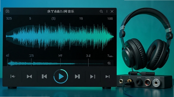 ˮ��DJ�����ֲ�������Ƶ������棬չʾ�߽�������Ƶ���Σ��Ա߷��ø߶˶�������Ƶ�ӿڣ�����ɫ���Ƽ���