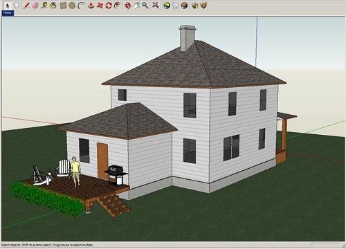 Google SketchUp-��ά��ģ������ͼ
