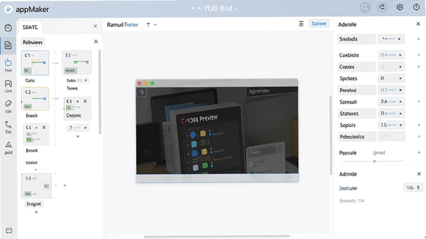 һ��չʾappMaker����������ĸ����ͼ�������а�����קʽ�����塢ʵʱԤ����������������������������������ͻ������뿪���ı����