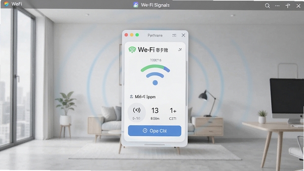 WeFi���������ͼ��չʾWi-Fi�ź�ɨ�����Ż����ܣ�����Ϊ�ִ���Լ���ͻ�����������������������