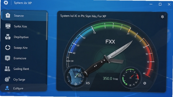 һ�ѵ��ռ�����ForXP������չʾ����๦���б����Ҳ�ϵͳ״̬�Ǳ��̣���������������ͼ������������Ϊ��ɫ���䣬��ʾϵͳ�Ż�ǰ��Ա�����