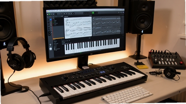 Exeyone Piano����MIDI����ʹ�ó���������ڷ�ʵ��MIDI���̣�������Ļ��ʾ�������棬���������������������Χ�ж�����¼���豸��չ��רҵ¼��������