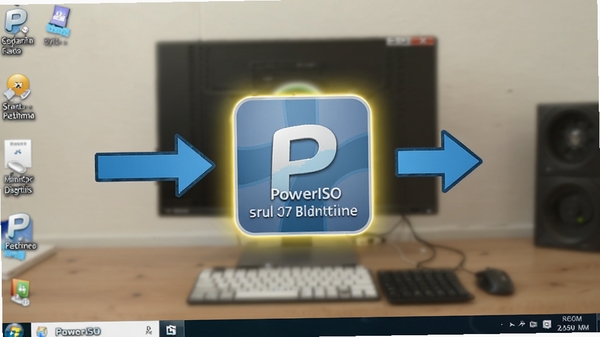 PowerISO����������ز�����ʾ��ͼ�����������Ϊ���棬�����ͷʾ�⣬�����׶�