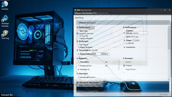 VMware Workstation Pro�����Ż����ý��棬��ʾ����ѡ�����Ϊ�������棬�Ƽ�����ɫ��������