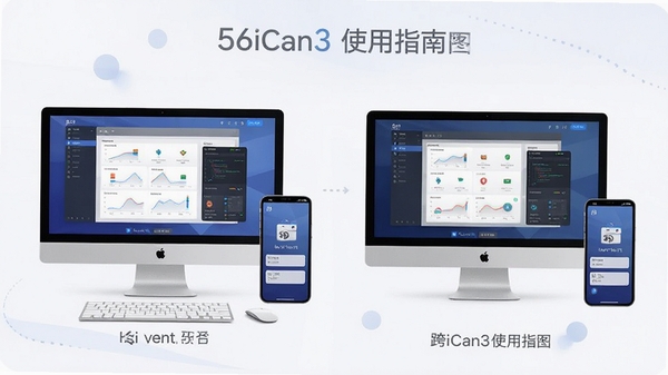 56iCan3ʹ��ָ�ϲ�ͼ��չʾ��ͬ���������µĽ����л�����������ˣ��������Ժ��ֻ�Ԫ�أ�ͻ�����豸Эͬ