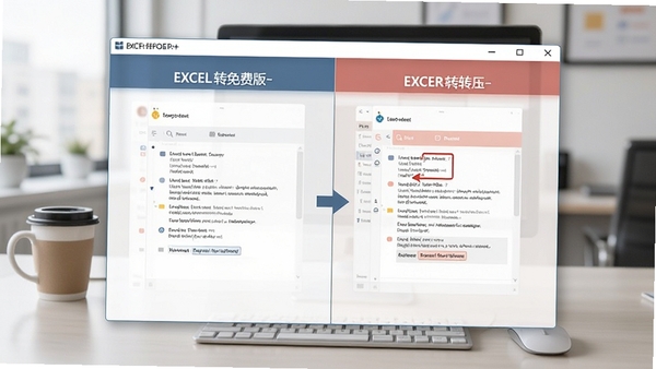 EXCELתPDF��Ѱ�����ͼ��չʾת��ǰ��Ա�Ч��������Ϊ�칫���棬�������������ɼ���������ִ�
