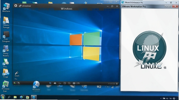 VMware Workstation Pro��ͬʱ����Windows��Linux������������ͼ������������ͼ�����ۣ�������Ⱦ
