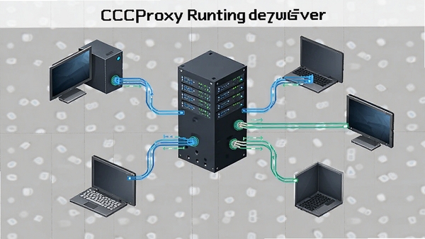 CCproxy���г���ʾ��ͼ��չʾ����������豸����