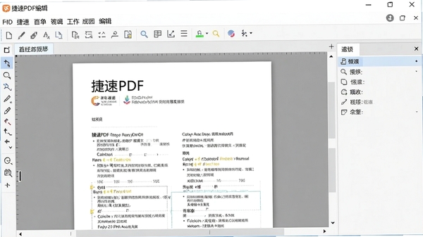����PDF�༭�������������ͼ��չʾ���������ĵ��༭���򣬷��������