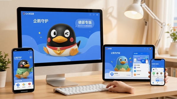 QQ���������ػ�ר��ʹ�ó���ʾ��ͼ�����ǵ������ֻ����豸Эͬ