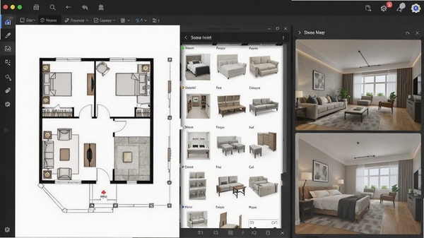 3D�Ҿ����ϵͳ����������չʾ����������ͼ���Ҿ߿����ȾЧ��ͼ������ִ����