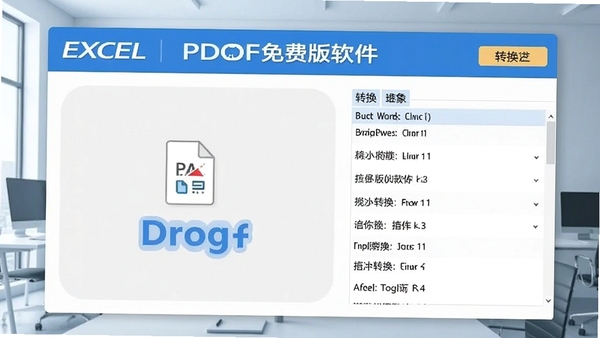 EXCELתPDF��Ѱ������������ͼ��չʾ�ļ���ק���������ת���б�������Ϊ�ִ���Լ�칫���ǳ��ɫ����ͻ���������ƺ�ת����ť